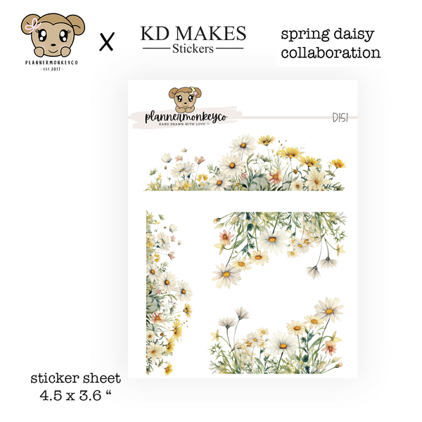 D151 | Daisy Floral Deco (PMC X KDMAKES)