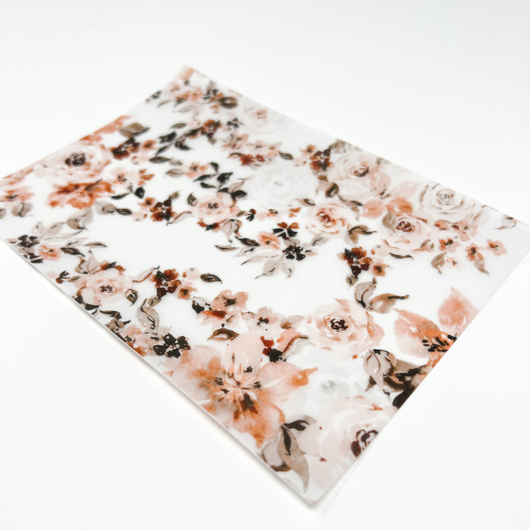 Boho Bloom Vellum Sheet