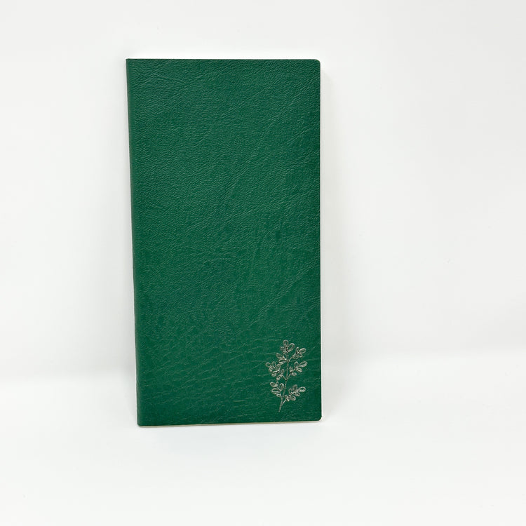 Freely Noted Weeks Size - GREEN | 52 gsm Tomoe River Paper Notebook (no monthly calendars)