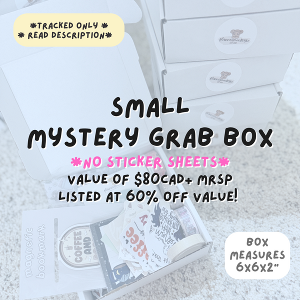 Stationery + Die Cut Sticker Mystery Grab Box | Small