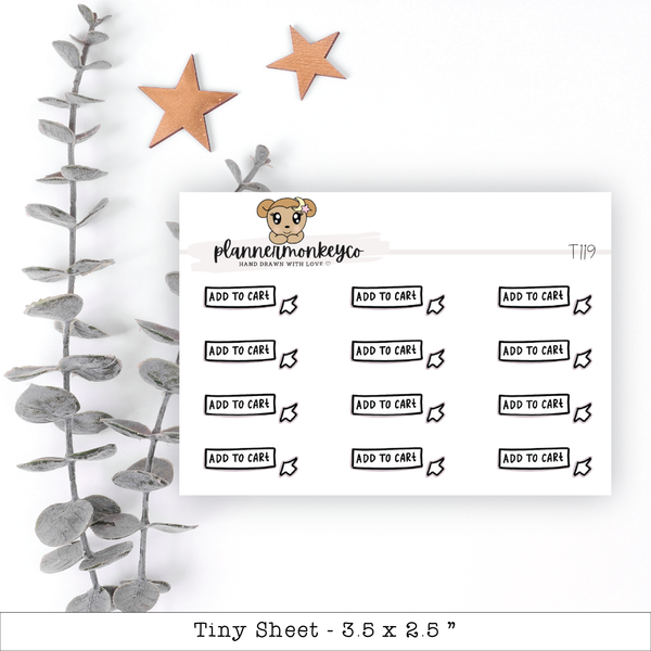 a sticker with a teddy bear and stars on it