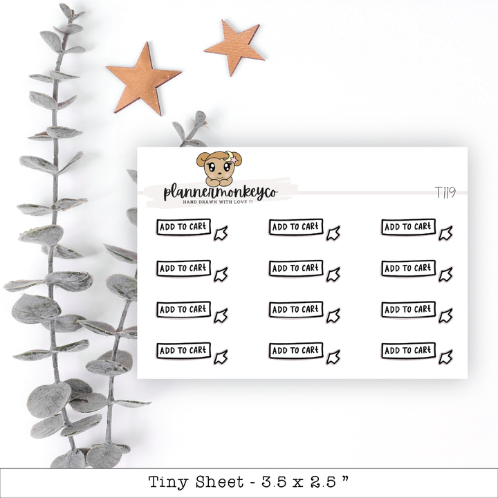 a sticker with a teddy bear and stars on it