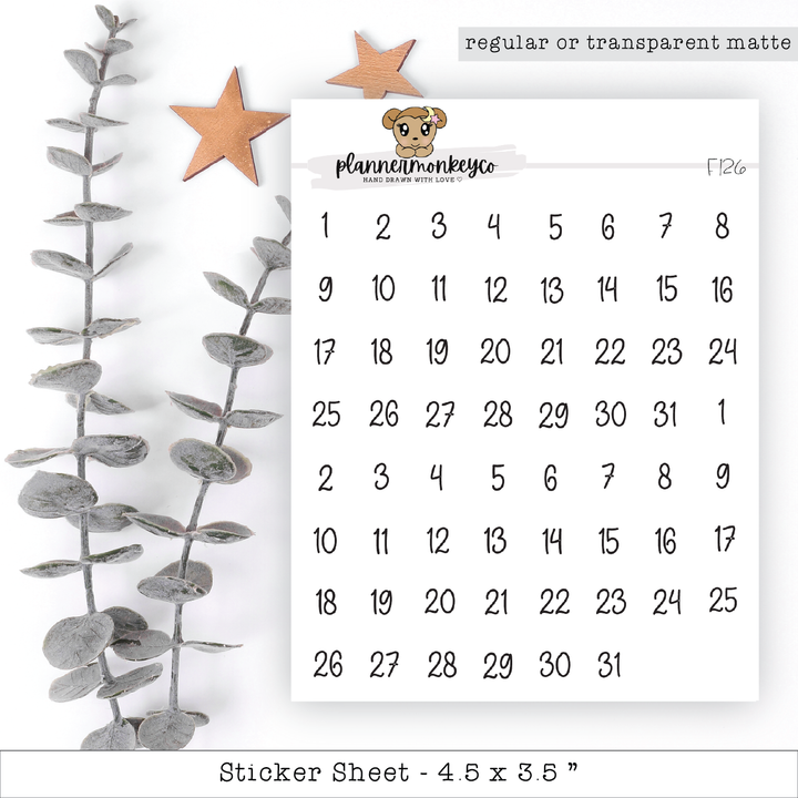 a calendar with a teddy bear on it