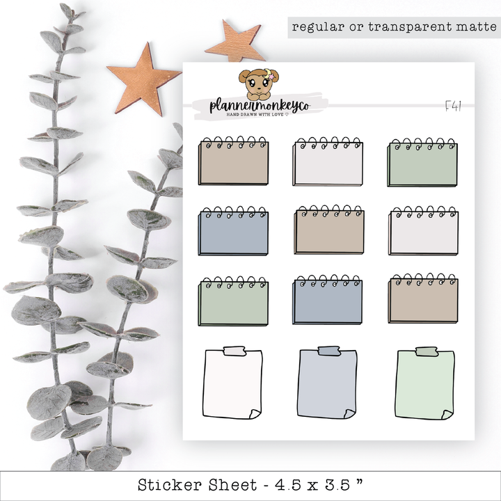a planner sheet with a teddy bear on it