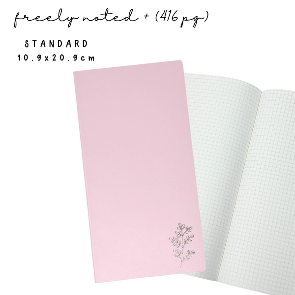 Standard | Pink Freely Noted + (416pg) | Tomoe River Paper Notebook