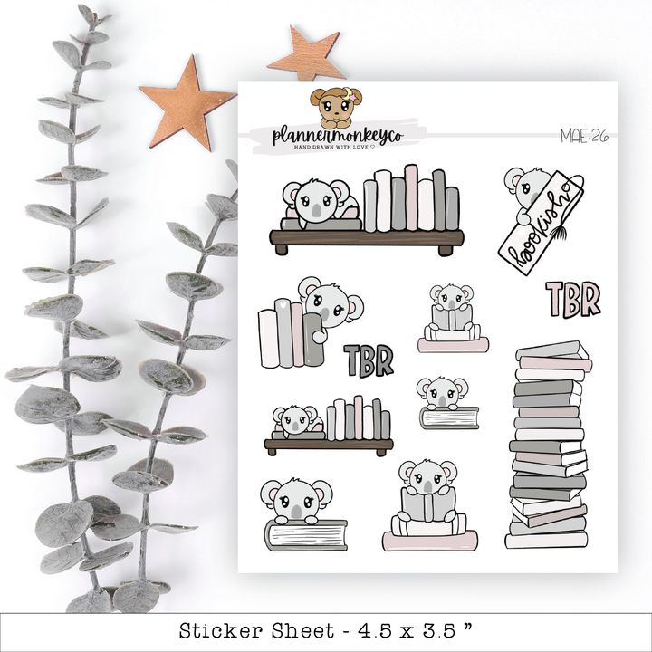 a sticker sheet with a bunch of stickers on it