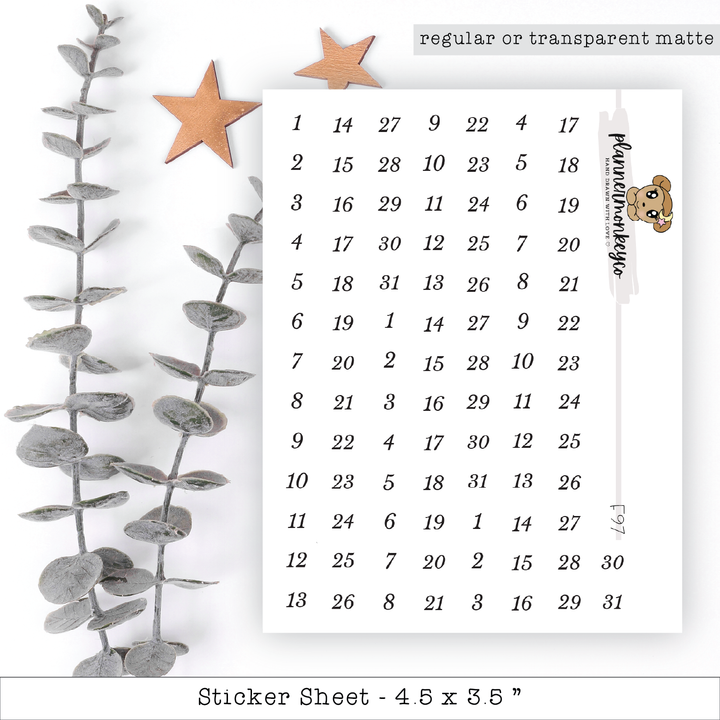 a sheet of paper with a sticker of a star next to a plant