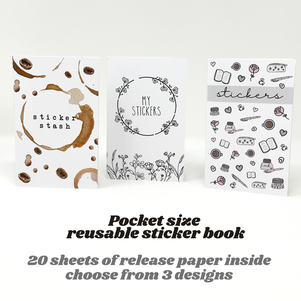 My Sticker Stash Reusable Sticker Album – PrettyCutePlanner