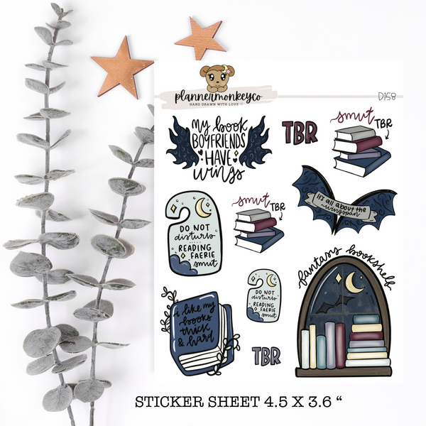 D63 | Night Court Romantasy Bookish Doodles
