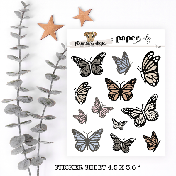 D36 | Butterfly Doodles (PMC X PA)