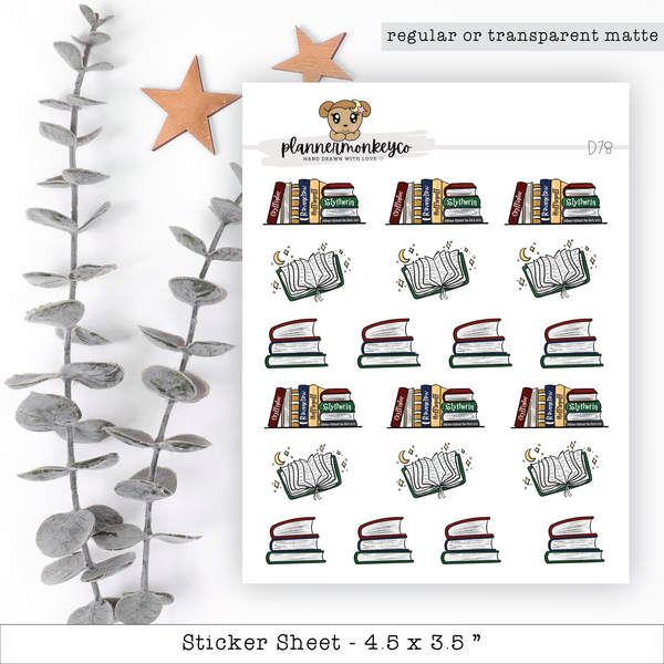 Ministry Of Plans Bookish Stickers