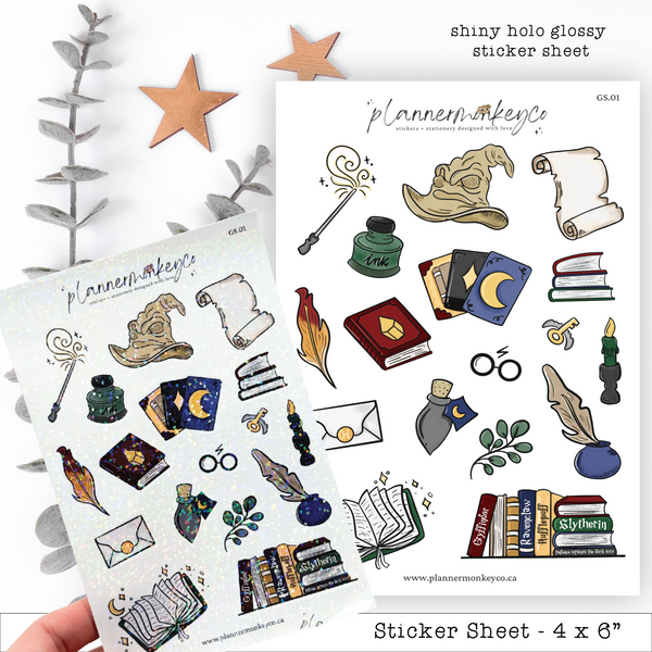Ministry Of Plans Holographic Deco Stickers