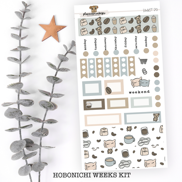 Bearly Awake Hobonichi Weeks Kit