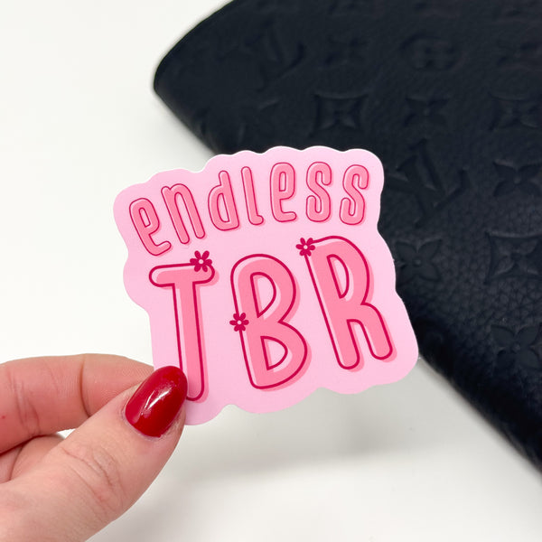 Endless TBR Vinyl Die Cut | Matte