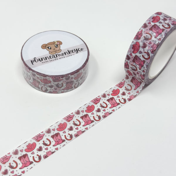 Western love story washi tape | 15MM