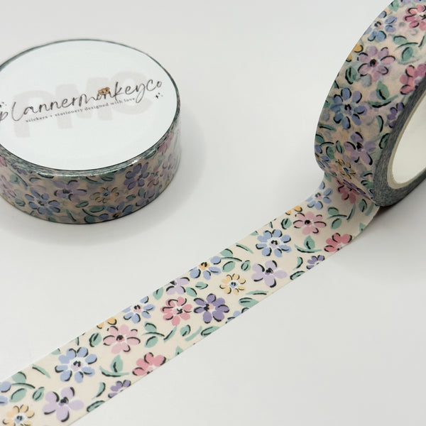 Whimsey Wildflower Washi Tape | 15mm