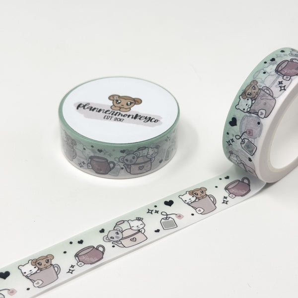 Tea Date Washi Tape | 15MM (PMC X PBC)