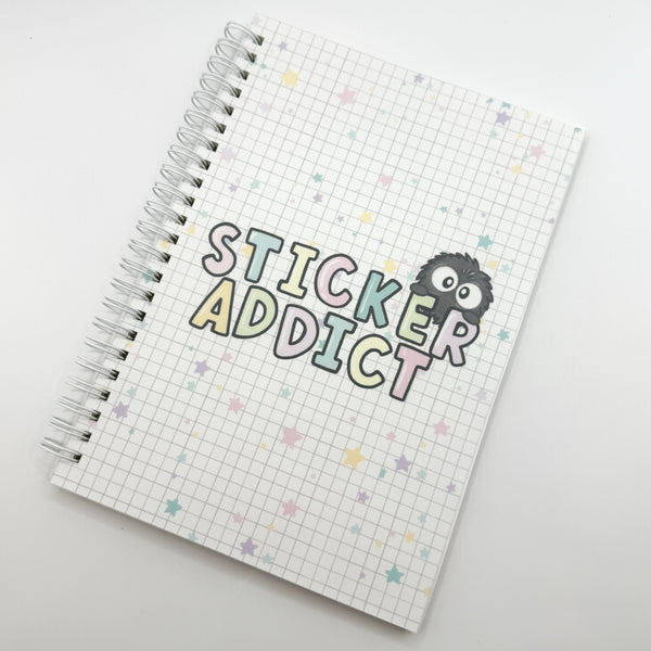 Soot Sprite Sticker Addict Reusable Sticker Book (A5)