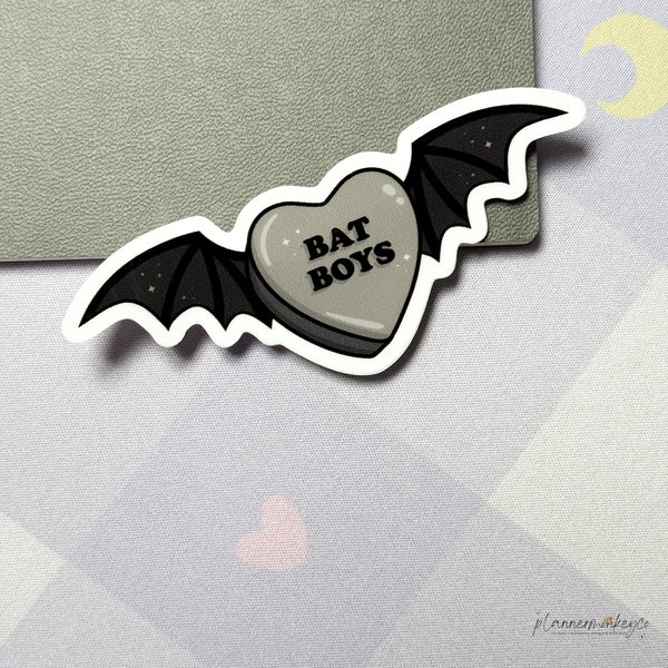 Bat Boys (Fantasy Bookish) Vinyl Die Cut Sticker | Glossy