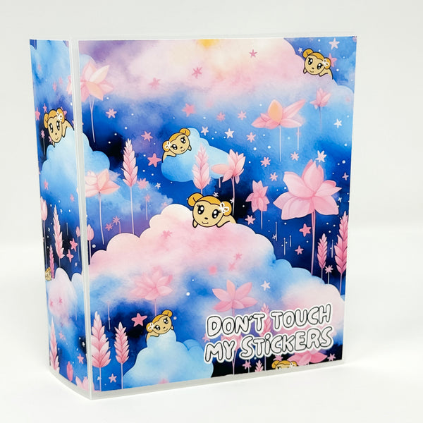 4X6 Sticker Album | Dreamy Plans ' Don't Touch My Stickers '
