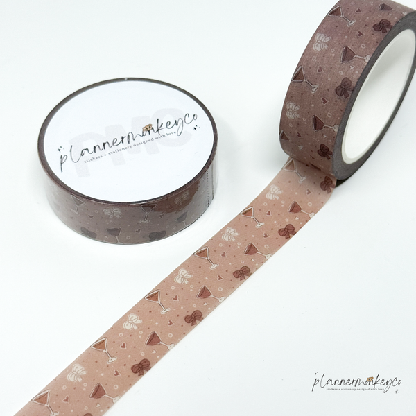 Espresso Martini Washi Tape | 15mm