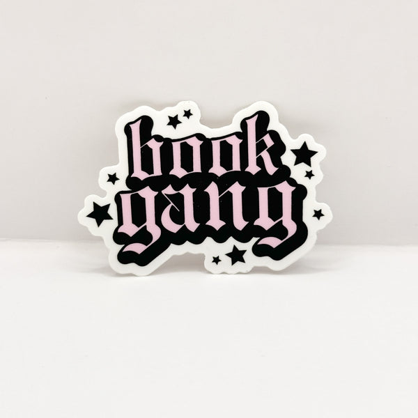 Book Gang Die Cut Sticker | Matte