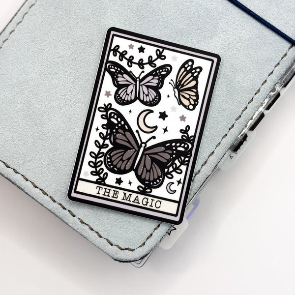 The Magic Tarot Vinyl Die Cut Sticker | Matte