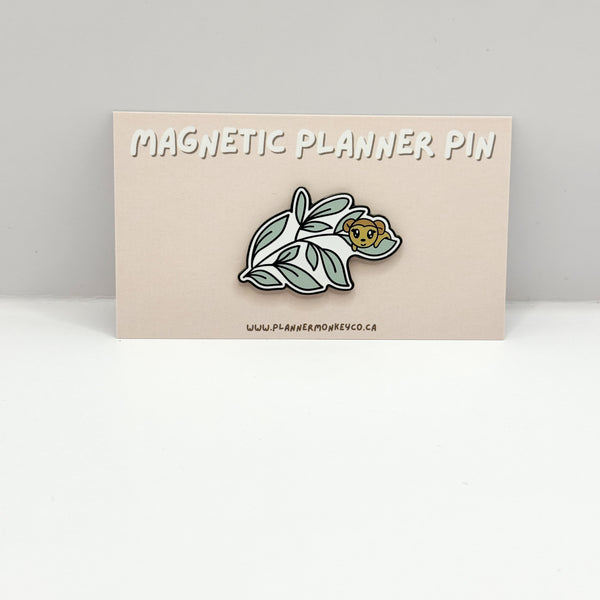 Everyone Grows Differently Macy Enamel Magnetic Planner Pin
