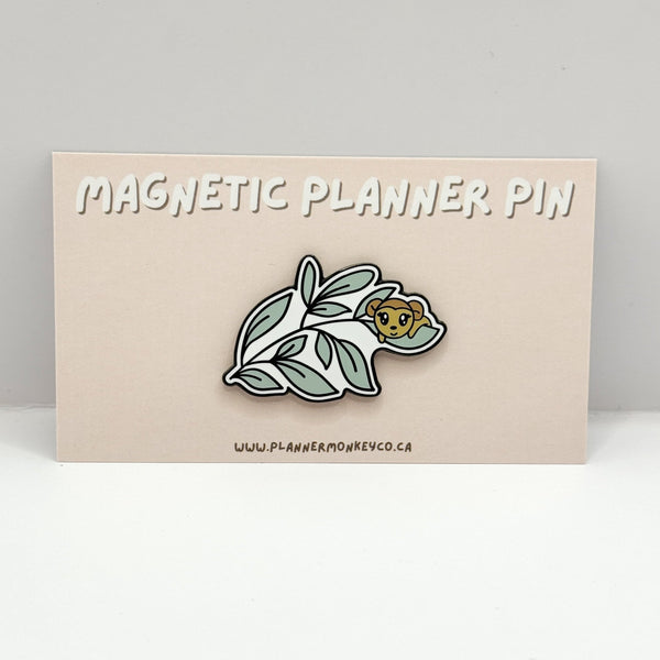 Everyone Grows Differently Macy Enamel Magnetic Planner Pin