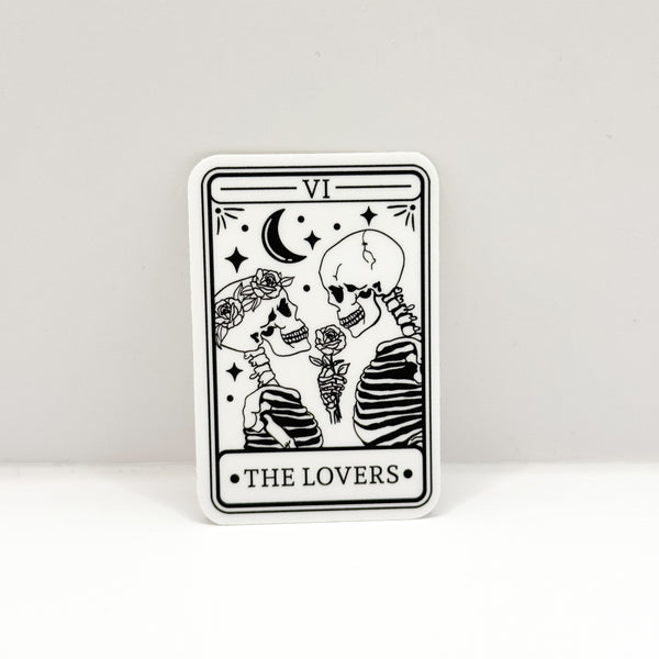 The Lovers Tarot Vinyl Die Cut Sticker | Matte