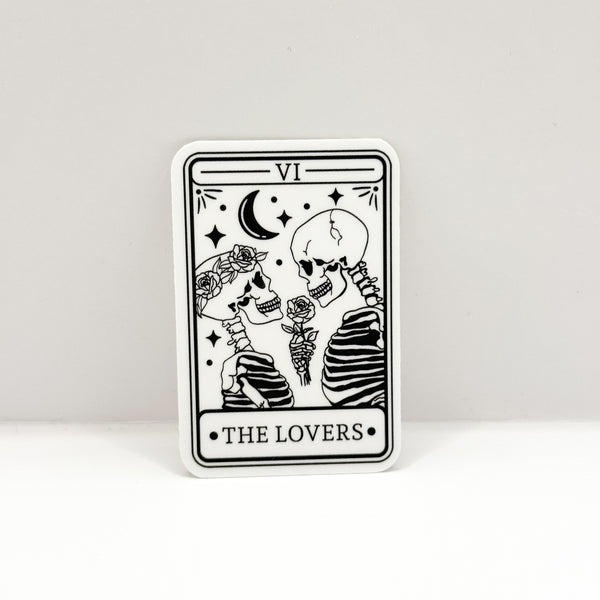 The Lovers Tarot Card Vinyl Die Cut Sticker | Matte