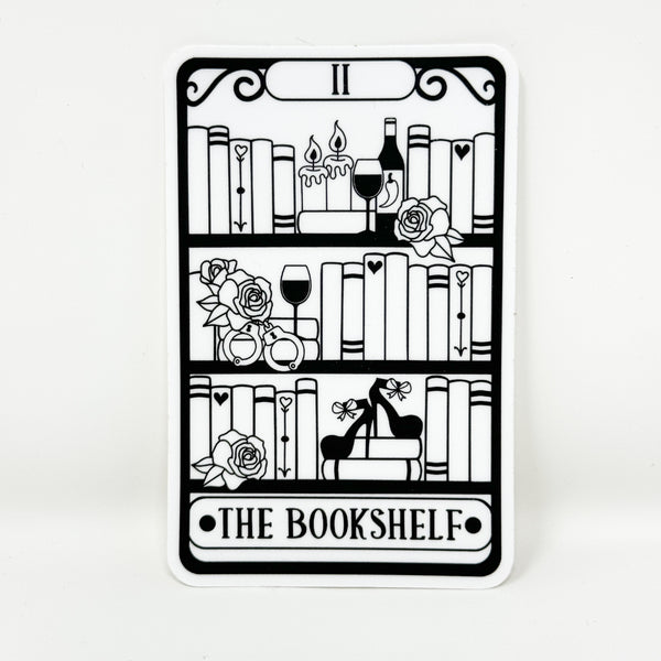 The Smut Bookshelf Large Vinyl Die Cut | Matte