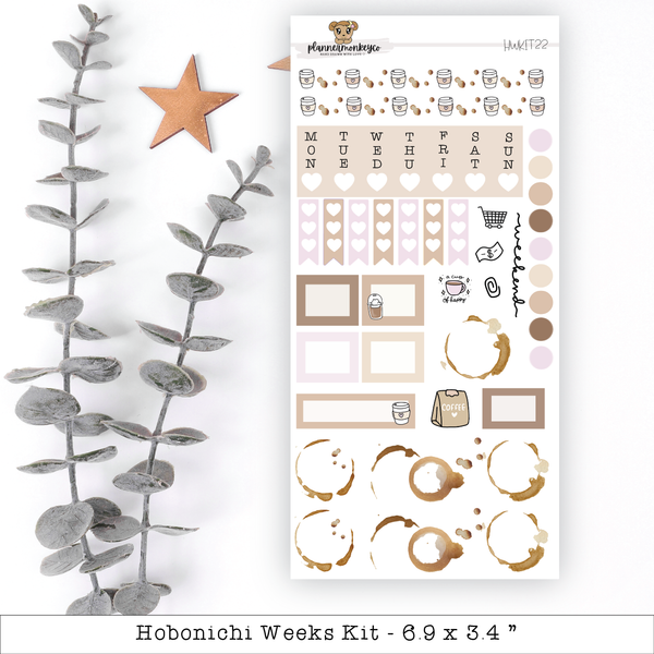 Coffee Stain Hobonichi Weeks Kit