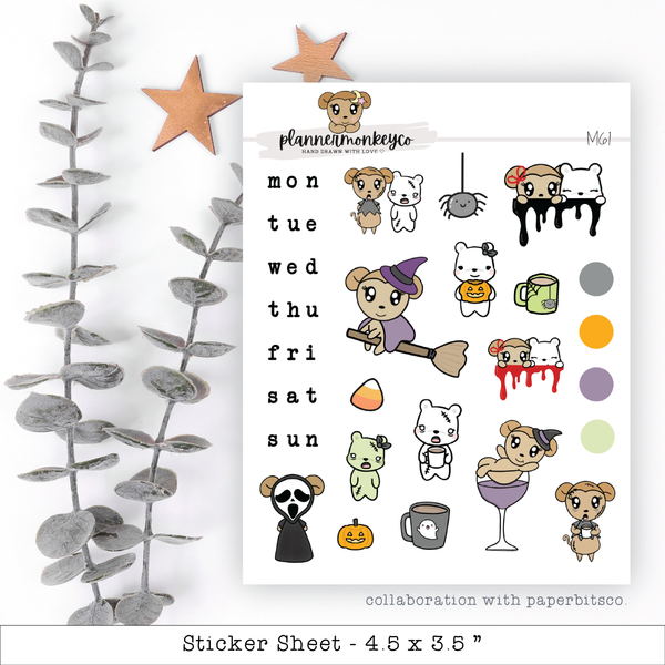 Halloween Deco Sampler - Macy (PMC X PBC)