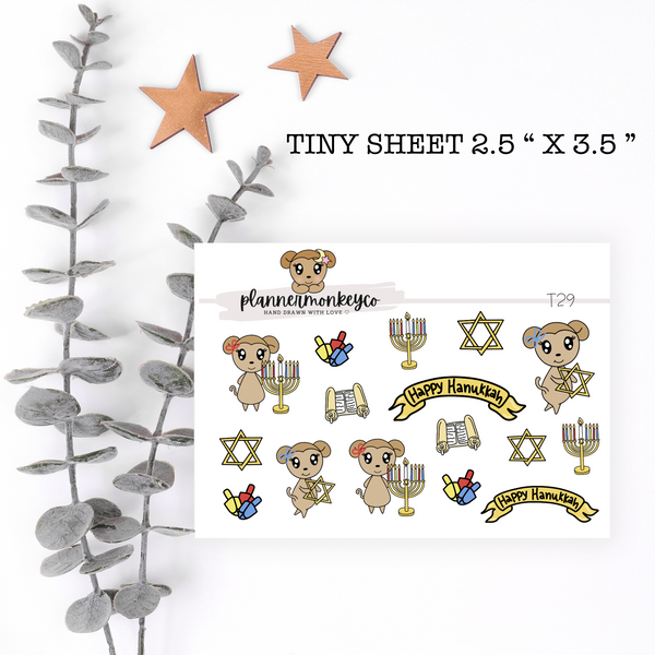 T29 | Hanukkah Macy Doodles Tiny Sheet