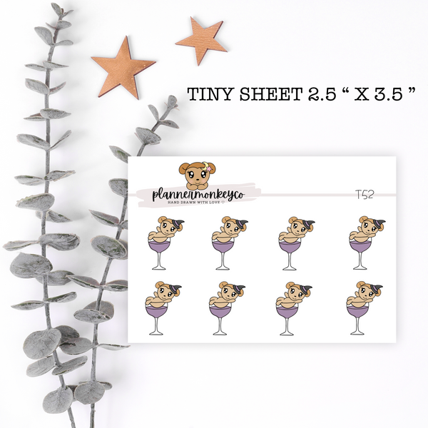 T52 | Macy's Spooky Beverage/Wine Tiny Sheet