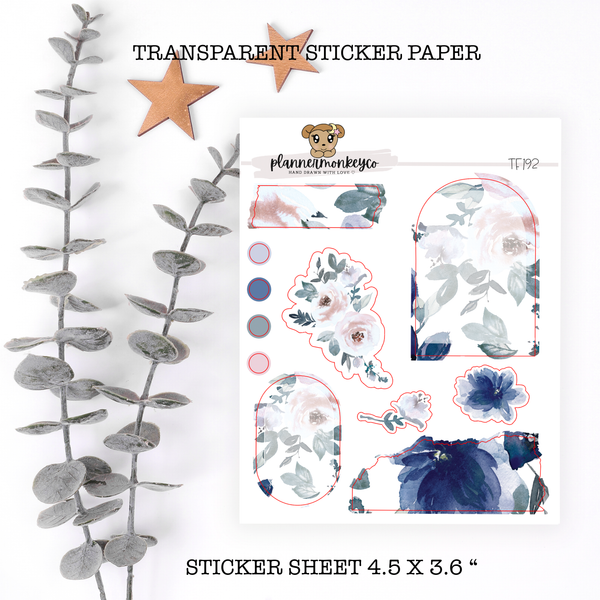 TF192 | Winter Floral Deco Variety Sheet