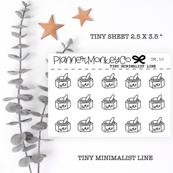 TM.59 | Wax Tiny Sheet (Minimal)