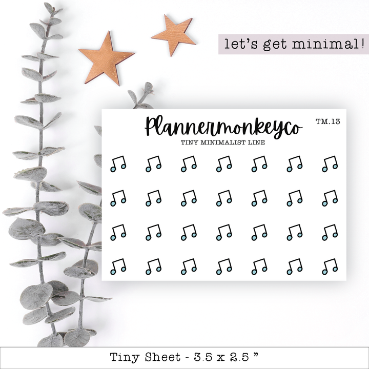 a sheet of paper with musical notes on it
