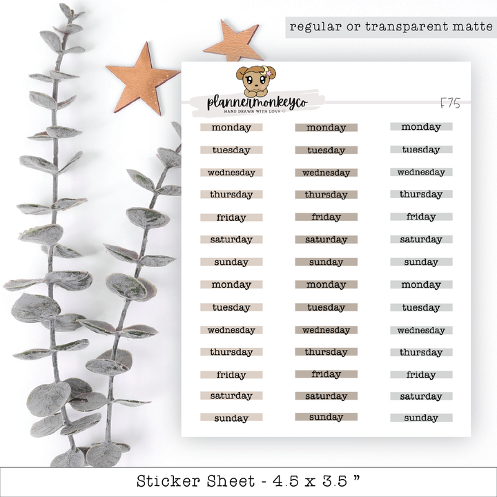 a sticker sheet with a sticker of a teddy bear on it