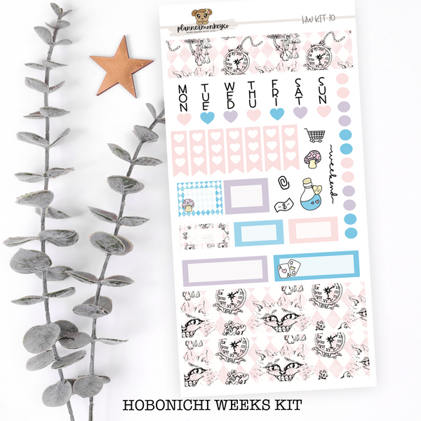 HWKIT10 | Hobonichi Weeks Kit ' Macy In Wonderland '