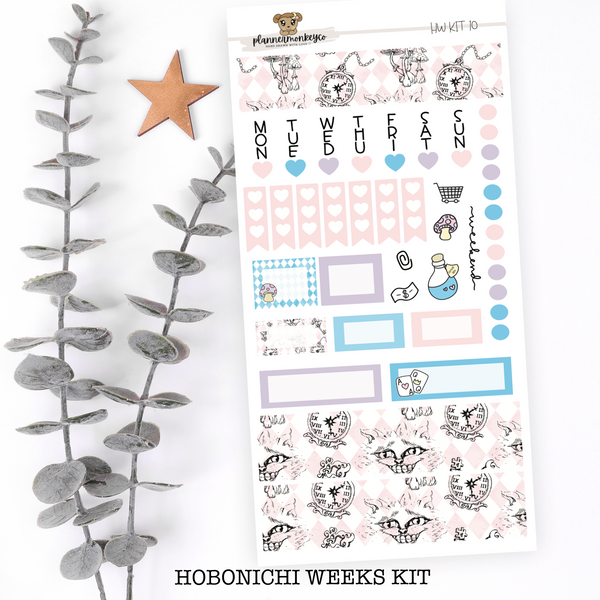Macy In Wonderland Hobonichi Weeks Kit