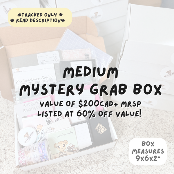 Stationery + Stickers Mystery Grab Box | Medium