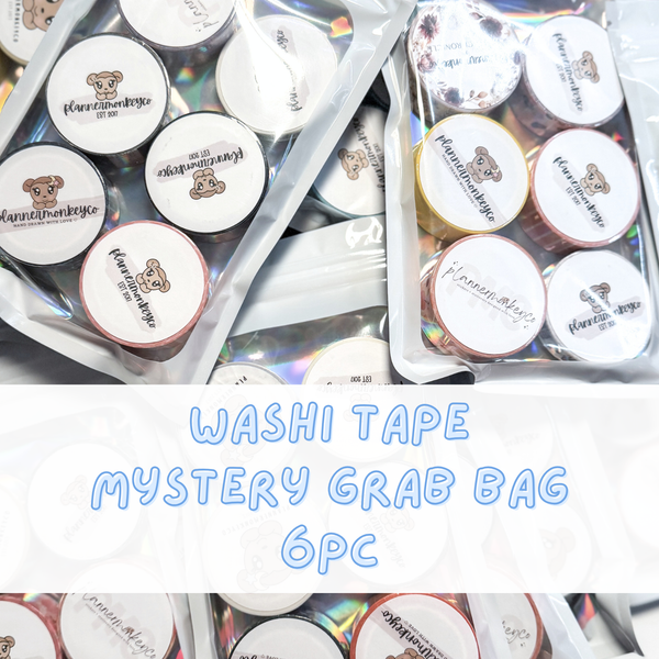 Washi Tape Mystery Pack - 6PC