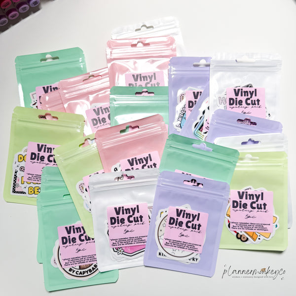 Vinyl Die Cut Mystery Pack (5PC) — Black Friday Door Crasher $5 Deal