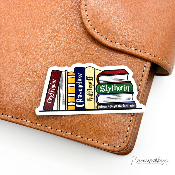 Magical House Team Books Vinyl Die Cut Sticker | Glossy