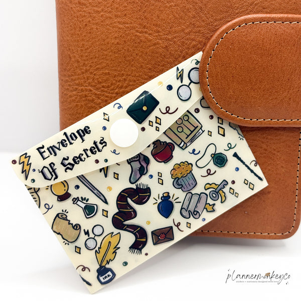 Ministry Of Plans Mini Plastic Sticker Storage Pouch