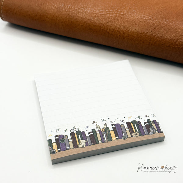 Ministry Of Plans Bookish Sticky Note Pad