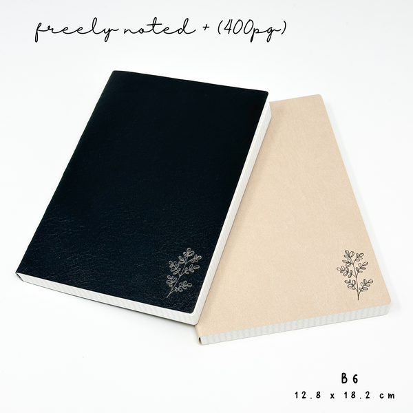 B6 Freely Noted + (400pg) | Tomoe River Paper Notebook