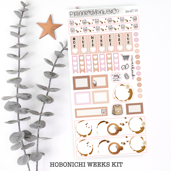 Coffee Stain Hobonichi Weeks Kit
